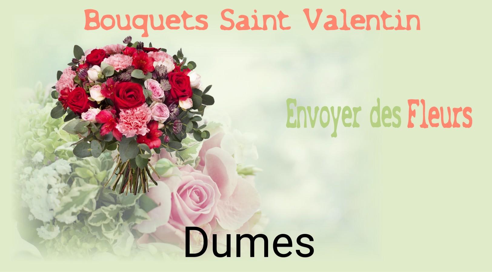 Roses de Saint-Valentin livrées à Dumes